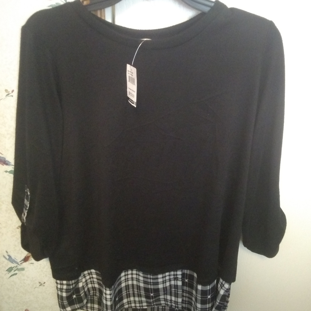 Faith And Joy By Monteau long sleeve shirt size L